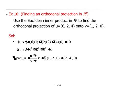 PPT - Lecture 11 Inner Product Space PowerPoint Presentation, free ...