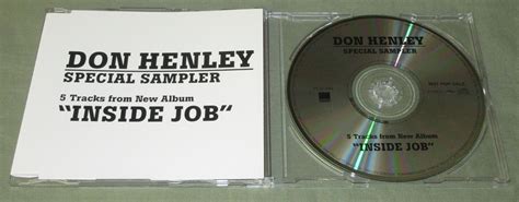 Don Henley Inside job (Vinyl Records, LP, CD) on CDandLP