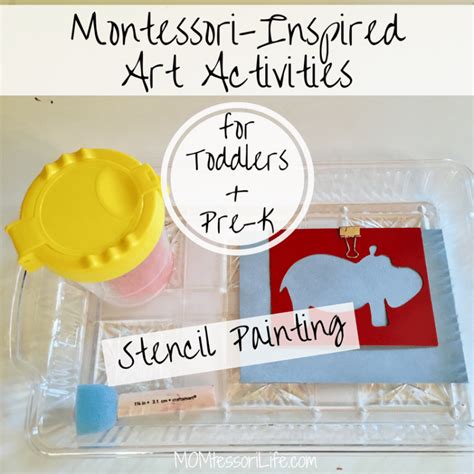 Montessori-Inspired Art Activities for Toddlers and Preschoolers ...