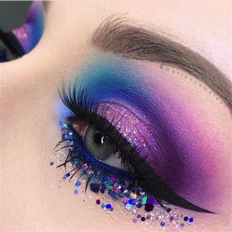 √ Blue And Purple Eyeshadow Looks