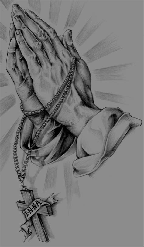 cc: roman drawings | Praying hands tattoo, Praying hands tattoo design ...