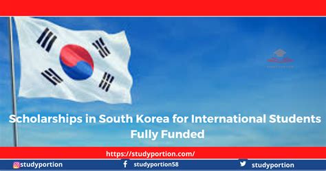 Scholarships in South Korea 2023-24 - Fully Funded