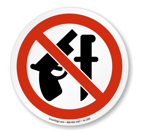 No Weapons Sign Free Printable