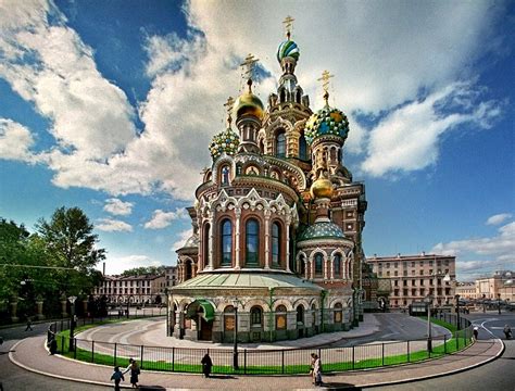 The Church of the Resurrection of Jesus Christ (Savior on the Blood Church) in St. Petersburg ...