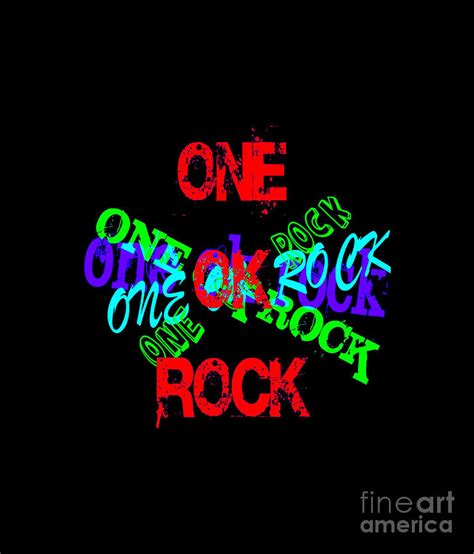 One Ok Rock Band band rock Japan Mixed Media by Simpson Anand - Pixels