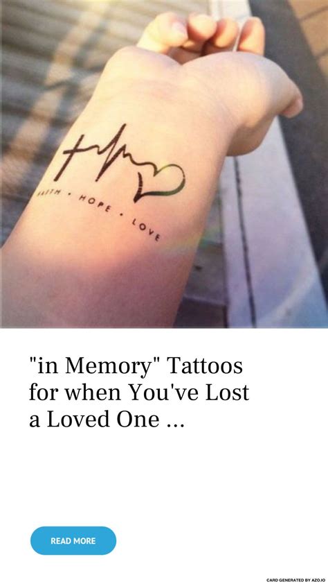 "in Memory" Tattoos ⚰⚱ 🎨 for when You've Lost a Loved One 👼🏼 ...