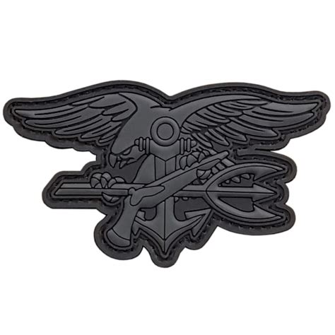 Buy Blackout US Navy Seals Insignia DEVGRU SOCOM Morale Army PVC 3D ...