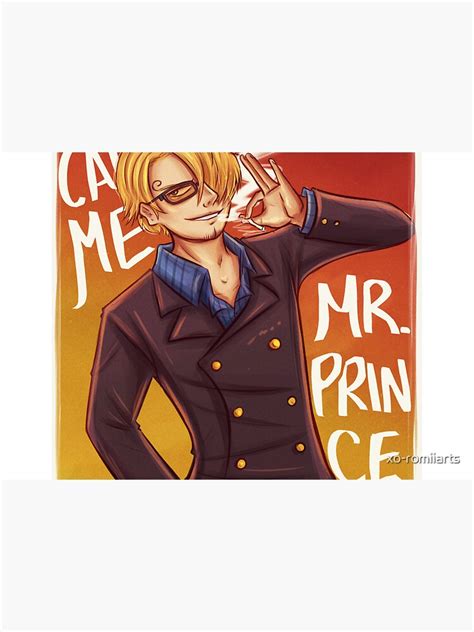 "Sanji - Mr. Prince" Water Bottle for Sale by xo-romiiarts | Redbubble