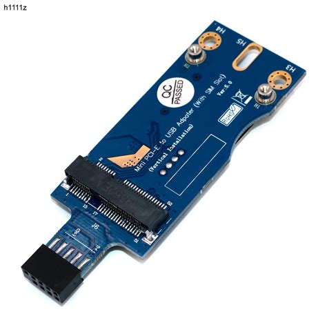 Mini PCI E Wireless to USB w/ SIM Card Slot WWAN LTE Module Adapter Card for Desktop Embedded ...