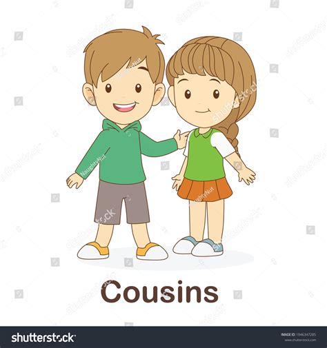 772 afbeeldingen voor cousin cartoon: afbeeldingen, stockfoto‘s en vectoren | Shutterstock