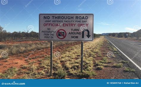 Pine Gap Satellite Surveillance Base in Alice Springs Northern Territory Australia Stock Footage ...