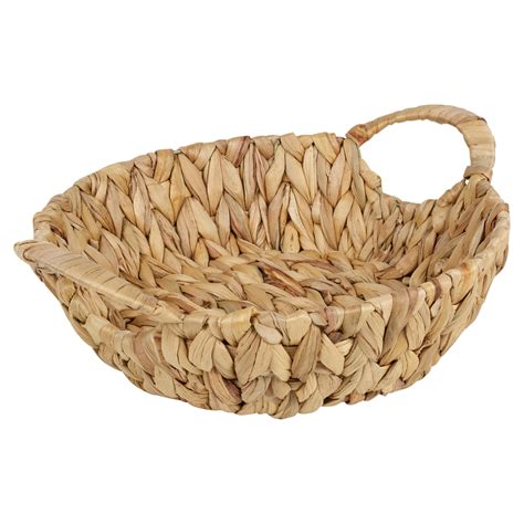 Natural Handmade Water Hyacinth Woven Storage Basket Square Round Oval Rectangle | eBay