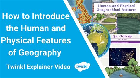 How to Introduce the Human and Physical Features of Geography - YouTube