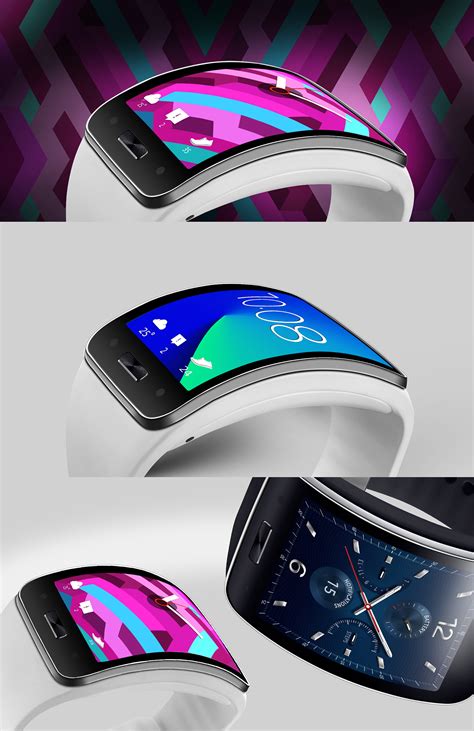 The watch features on Behance