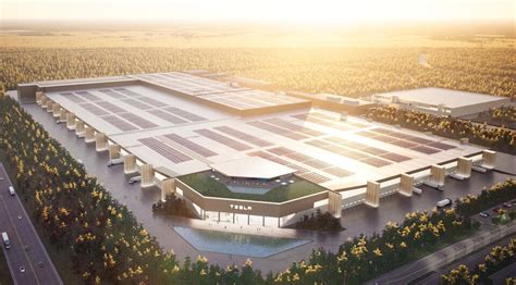 Elon Musk Shares Rendering Of New Tesla Factory With An "Indoor/Outdoor ...