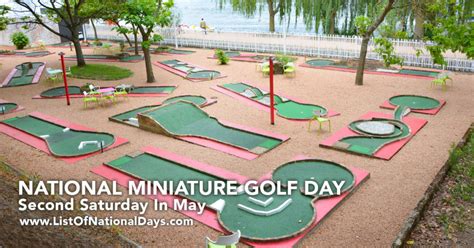 NATIONAL MINIATURE GOLF DAY - List Of National Days