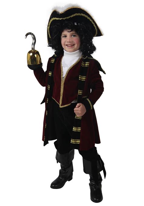 Boys Deluxe 5 Piece Captain Pirate Fancy Dress Costume | Forever Young