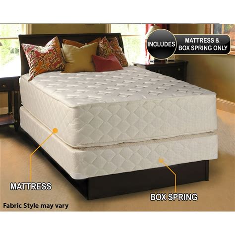 Highlight Luxury Firm 39"x75"x14" Twin Mattress & Box Spring Set Fully ...