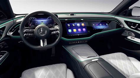 Mercedes shows high-tech interior of redesigned 2024 E-Class | FOX 5 ...