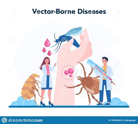 Vector-borne Transmission Of Infectious Diseases | CartoonDealer.com ...