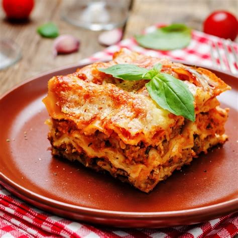 Lasagne al Ragù di macinato a base di lenticchie