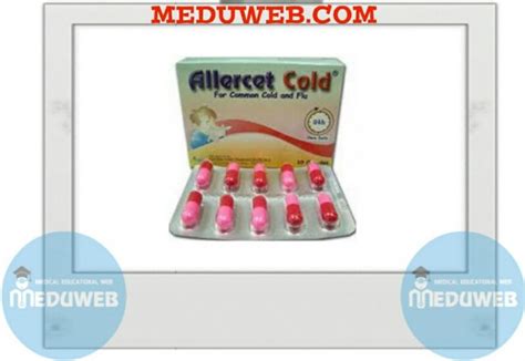 Allercet Cold Capsules - Meduweb