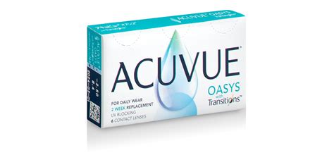 ACUVUE OASYS® with Transitions™, 6 Pack - Contact Lenses | Target Optical