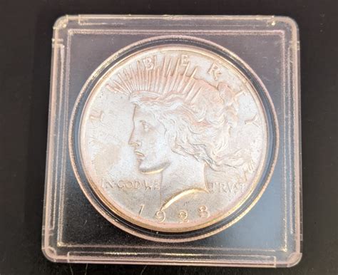 1923 Liberty "Peace" One Dollar Coin in plastic container - $20 - Doylestown, PA Patch