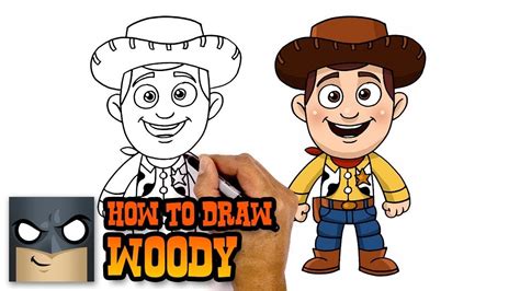 How to Draw Woody | Toy Story| Awesome Step-by-Step Tutorial | Woody ...