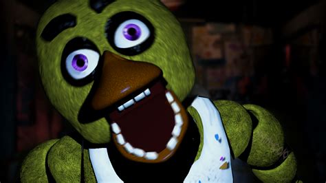 C4D|Remake|Chica Jumpscare by YinyangGio1987 on DeviantArt