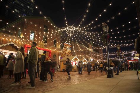 Toronto Christmas Market at Distillery Historic District