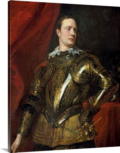 Portrait of a Condottiere with Golden Armor | Great Big Canvas