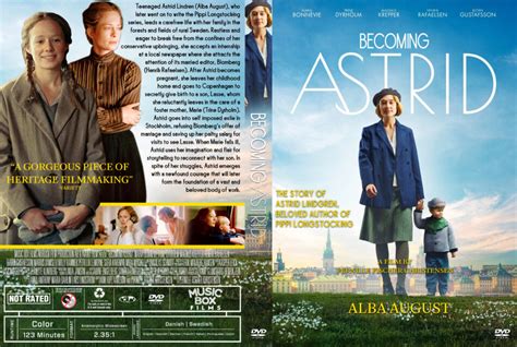 Becoming Astrid (2018) R1 Custom DVD Cover - DVDcover.Com