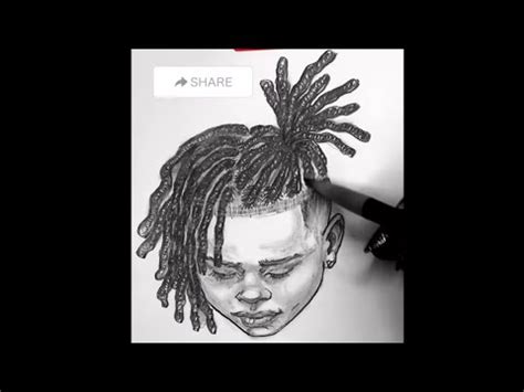 How to Draw Dreadlocks - YouTube