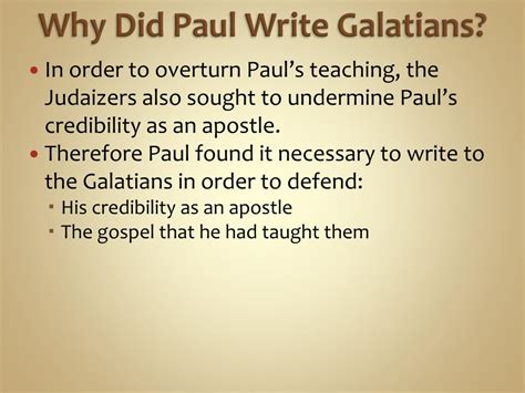 PPT - Paul’s Letter to the Galatians PowerPoint Presentation, free download - ID:1603263