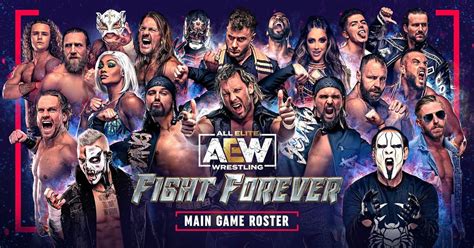 AEW reveals roster for Fight Forever - Cageside Seats