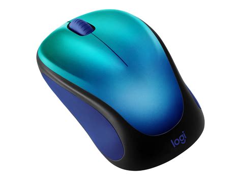 Logitech Design Collection Limited Edition Wireless Mouse - Blue Aurora ...