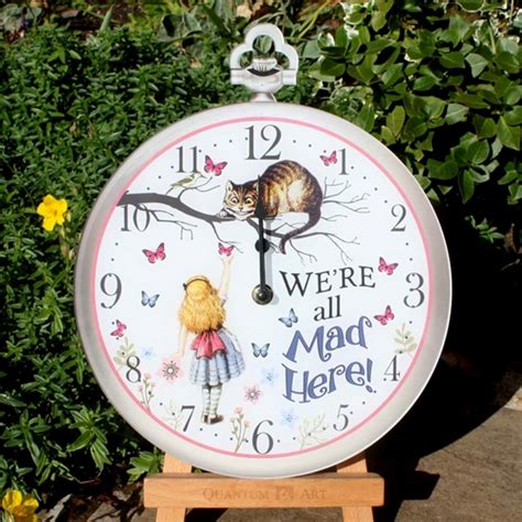 JAF Graphics. Alice in Wonderland Clock