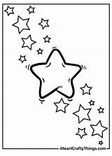 Coloring Book Star Butterfly Pages sketch template