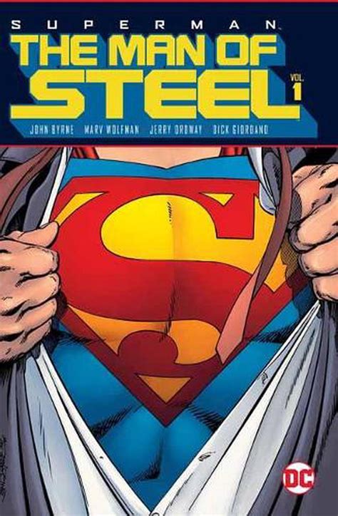 Superman: the Man of Steel Volume 1 by John Byrne (English) Hardcover ...