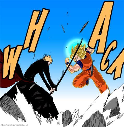 Ichigo x Goku by lrslink on DeviantArt