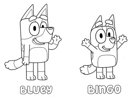 Bluey Coloring Pages Printable Pdf - Coloringfolder.com in 2023 | Coloring pages, Kids colouring ...