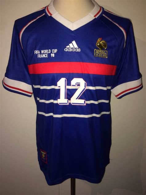 Thierry Henry / France - World Cup 1998 Final France vs Brasil shirt no ...