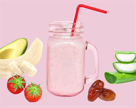 Homemade Hailey Bieber Strawberry Skin Smoothie Recipe | SideChef