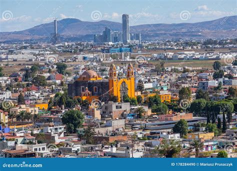 View of Downtown of Cholula Near Puebla, Mexico. Latin America ...