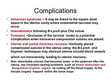 Uterine compression sutures