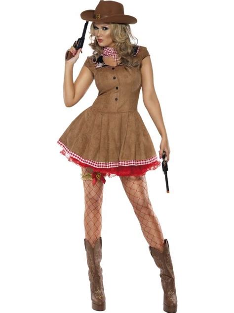 LADIES FEVER WILD WEST COSTUME SEXY COWBOY COW GIRL FANCY DRESS US OUTLAW OUTFIT | eBay