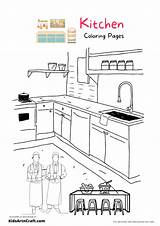 Kitchen Coloring Pages For Kids – Free Printables  Art & Craft sketch template