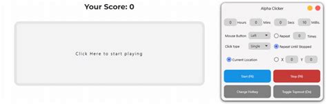 AlphaClicker - An Auto Clicker with Modern UI - TinyTask