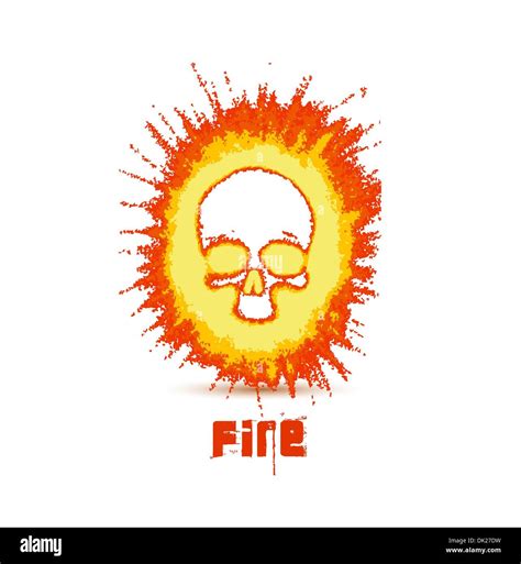 Burn flame fire Stock Vector Image & Art - Alamy